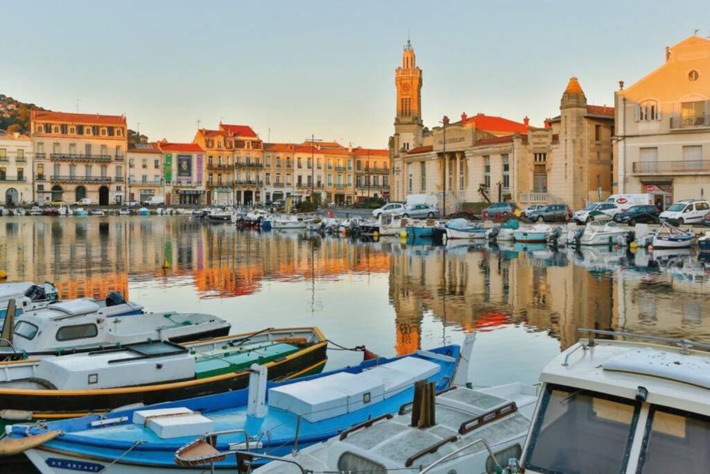 La Venise Du Languedoc Sete,Terrasse,Mer,Cosy Екстер'єр фото